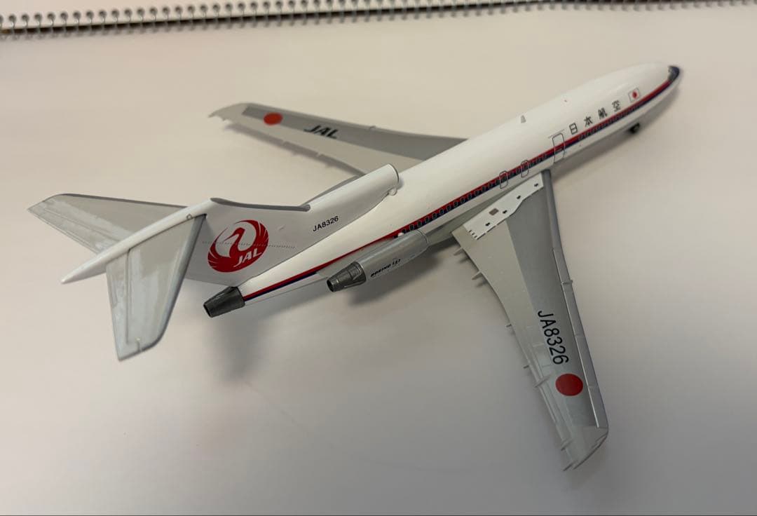 JAL B727-100 1/200 日本航空