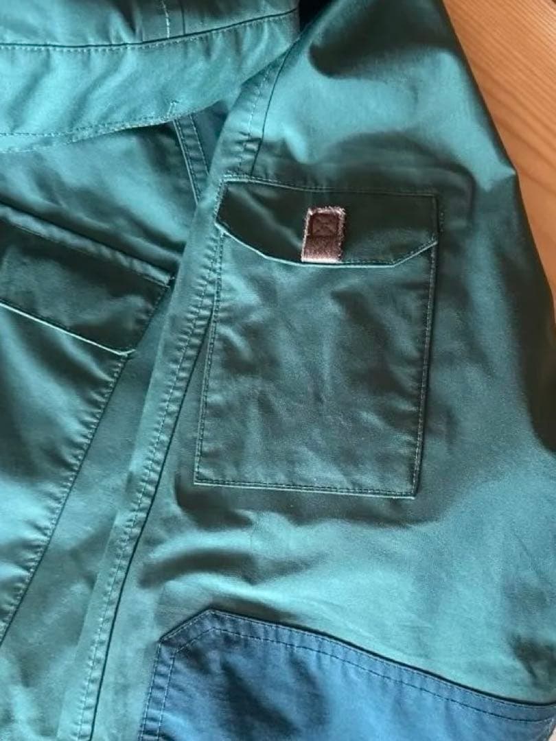 23-24 greenclothing ピースジャケット ダルグリーン 中古
