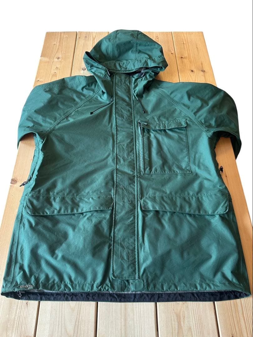23-24 greenclothing ピースジャケット ダルグリーン 中古