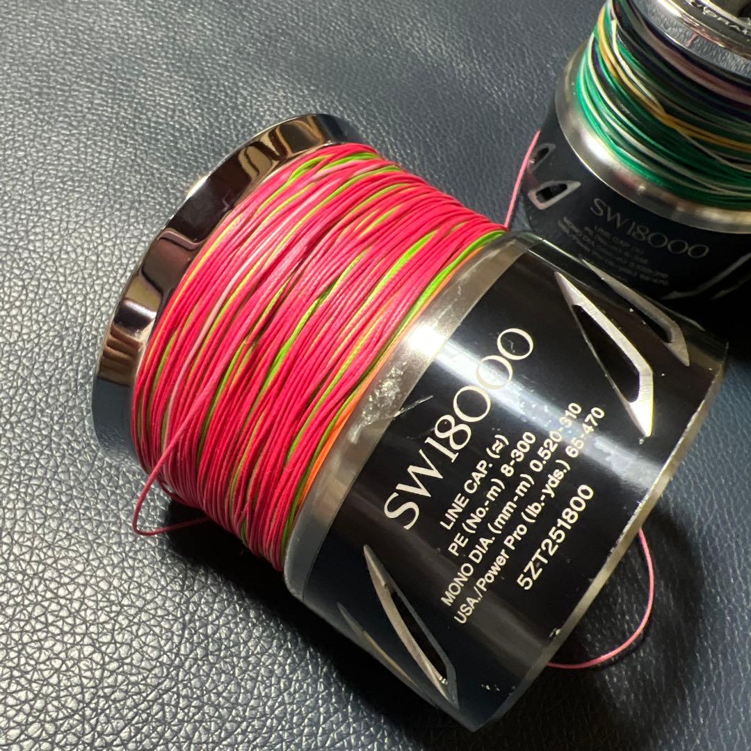 SHIMANO SW18000 スピニングリール　7品