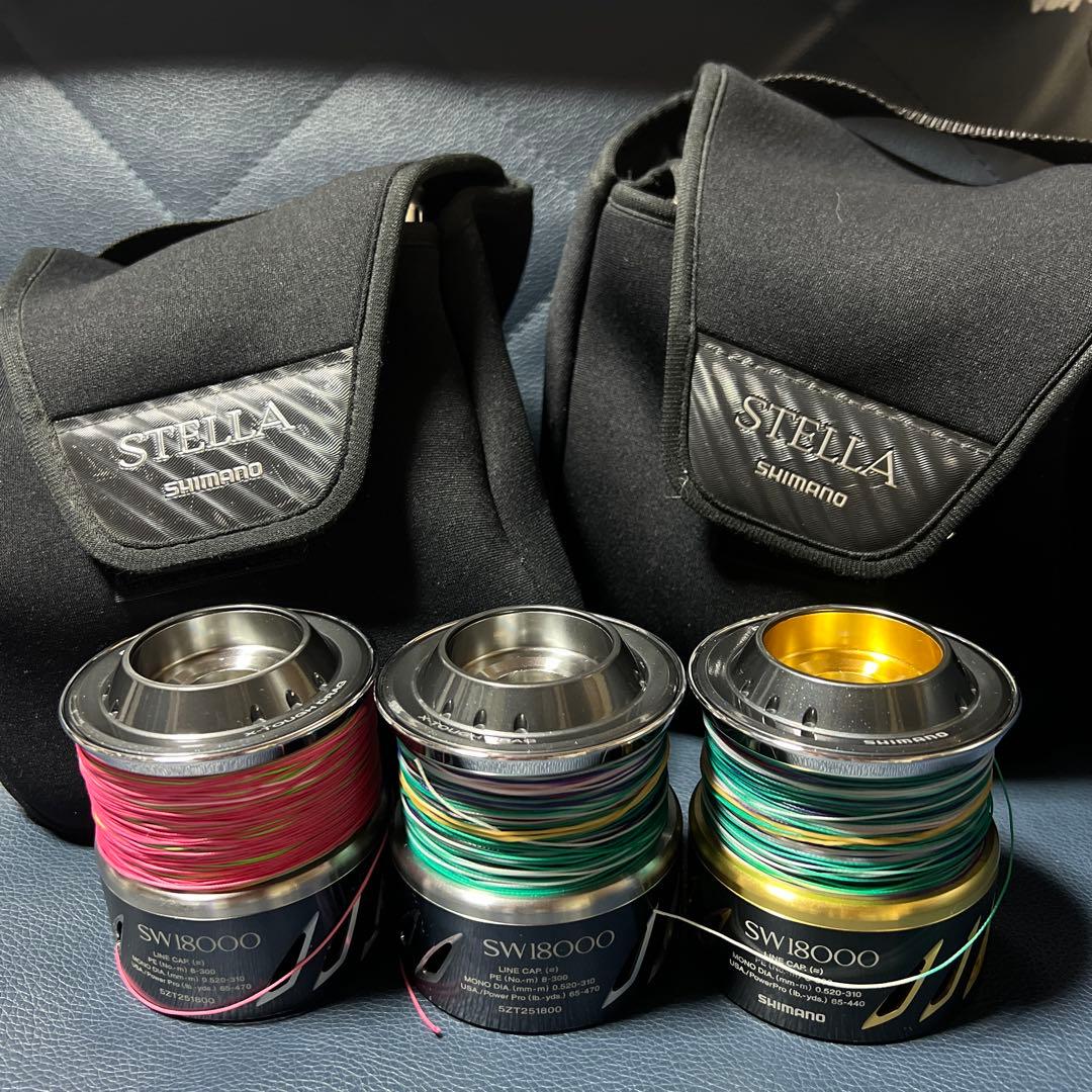SHIMANO SW18000 スピニングリール　7品