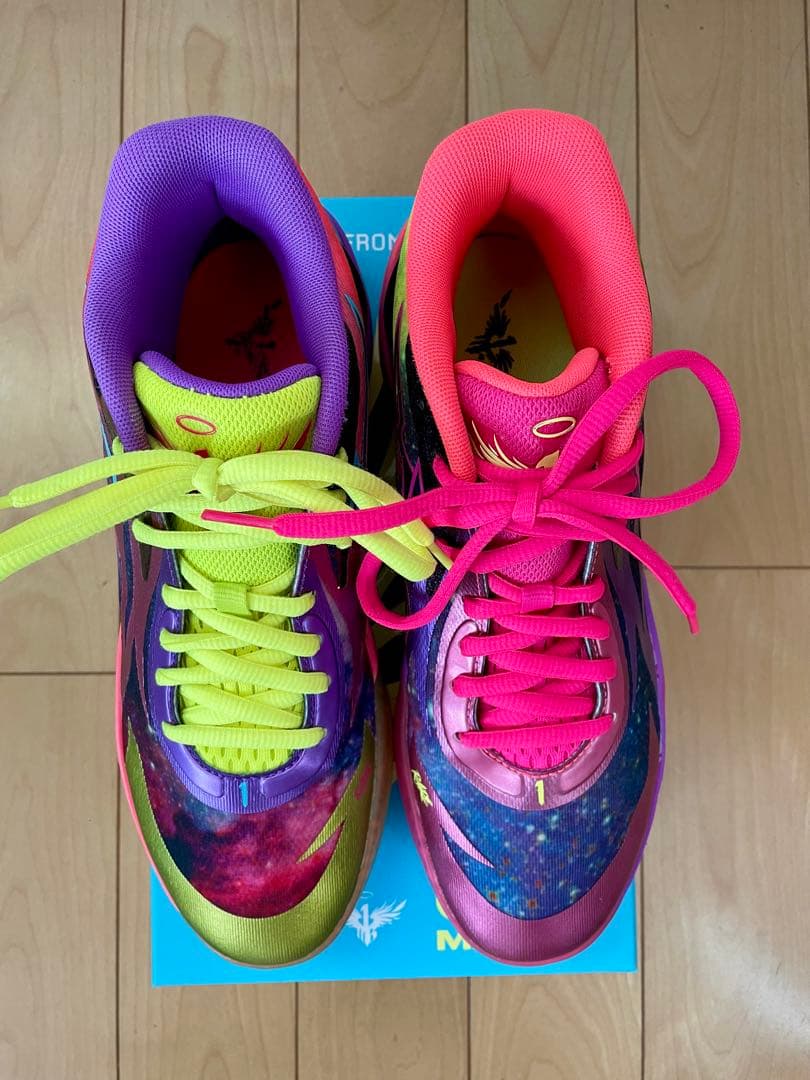 PUMA、MB02、ラメロボール、27.5センチ