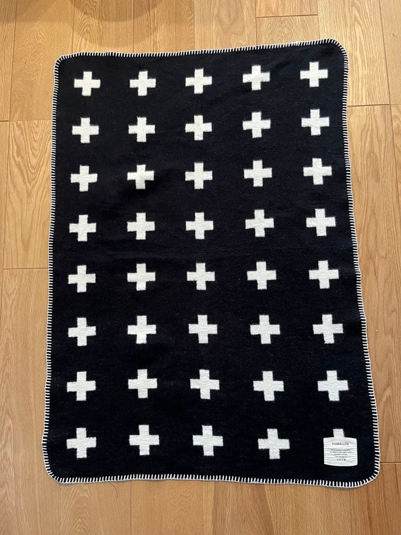 廃盤希少品ピアヴァレンPiaWallenクロスブランケット