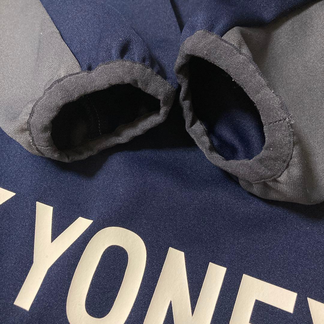 YONEXユニジャージ上下セット青紺★バドミントンソフトテニスパンツセットアップ