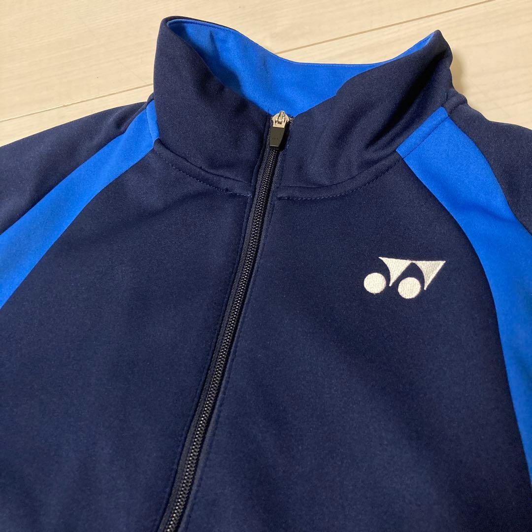 YONEXユニジャージ上下セット青紺★バドミントンソフトテニスパンツセットアップ
