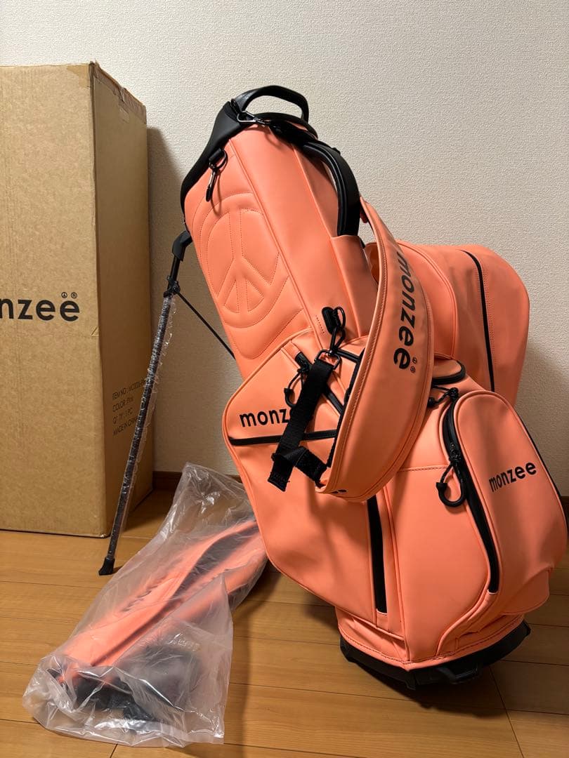 ＭＯＮＺＥＥ モンジー MC0026　スタンドキャディバッグ　美品