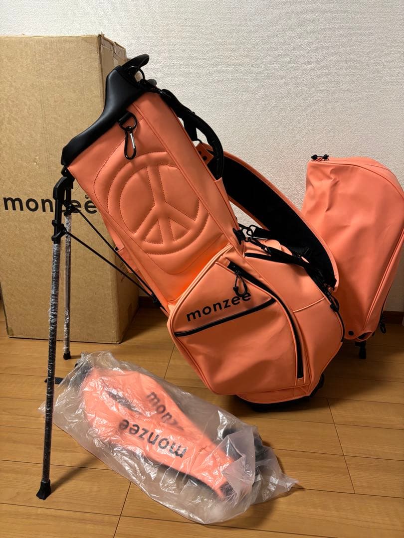 ＭＯＮＺＥＥ モンジー MC0026　スタンドキャディバッグ　美品