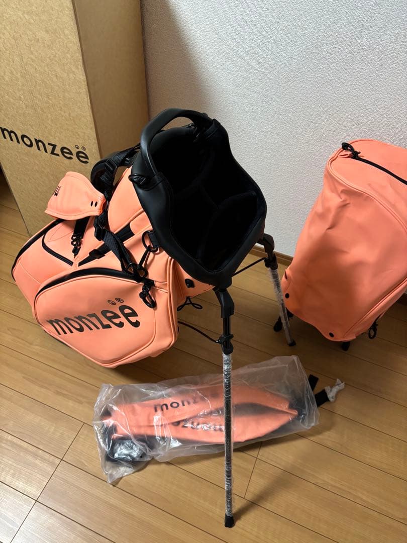 ＭＯＮＺＥＥ モンジー MC0026　スタンドキャディバッグ　美品