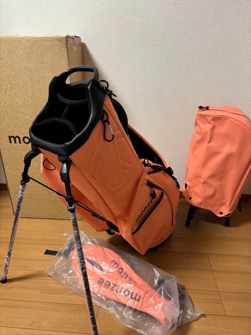 ＭＯＮＺＥＥ モンジー MC0026　スタンドキャディバッグ　美品