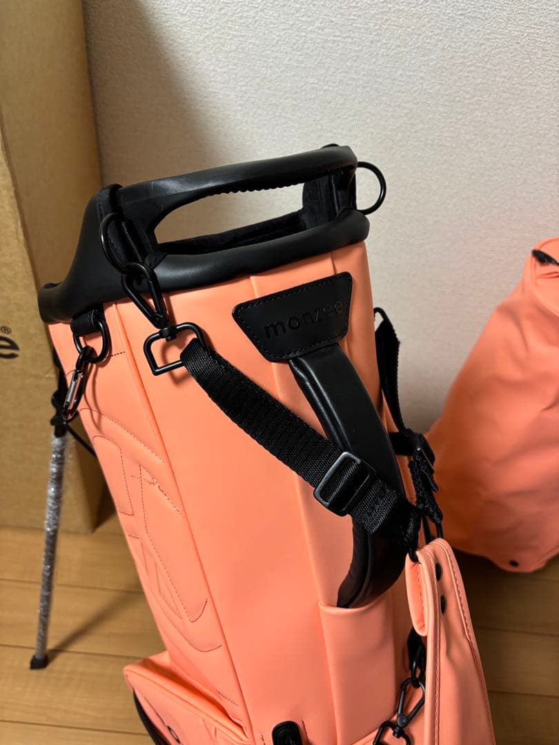ＭＯＮＺＥＥ モンジー MC0026　スタンドキャディバッグ　美品