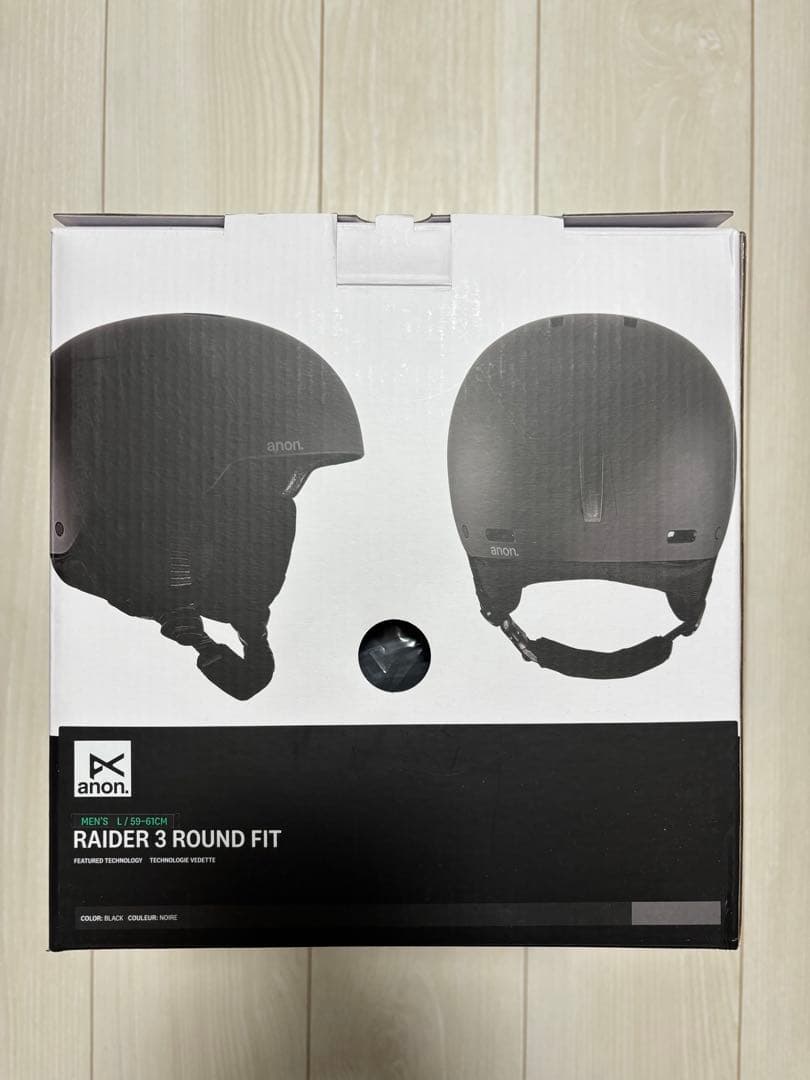 S*U様 【未使用品】ANON レイダー 3 ラウンドフィット　ヘルメット　Ｌサ