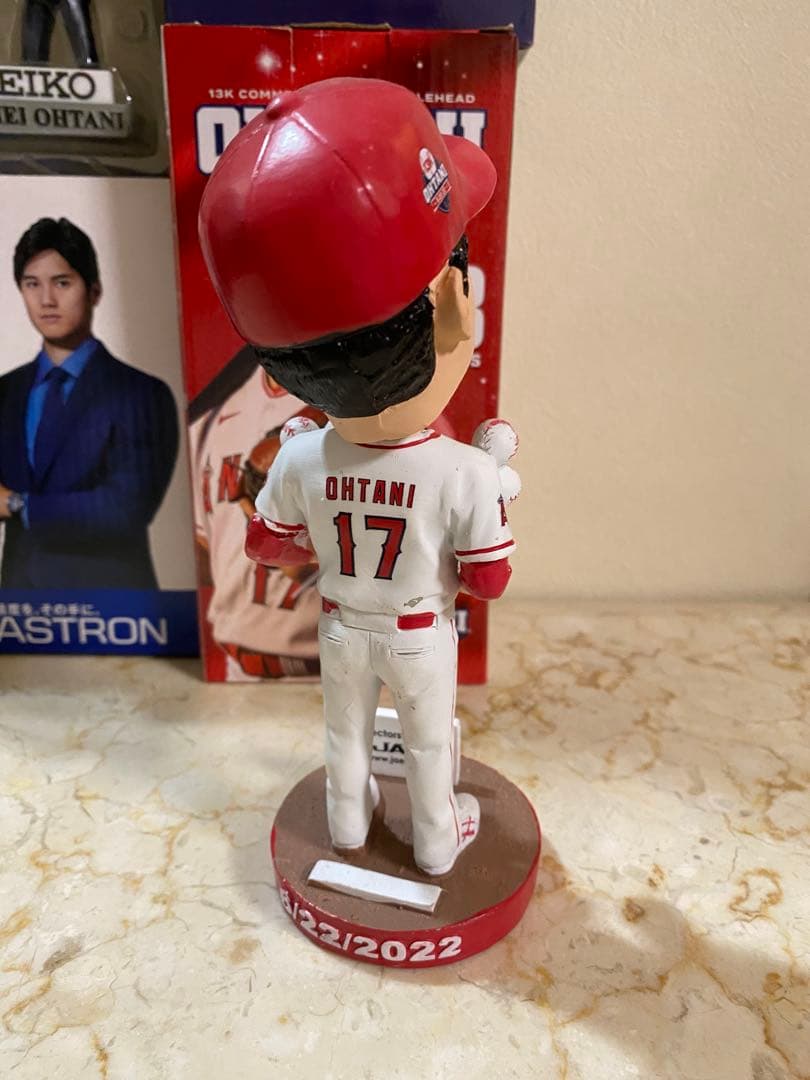 大谷翔平JAE SEIKOボブルヘッドフィギュア