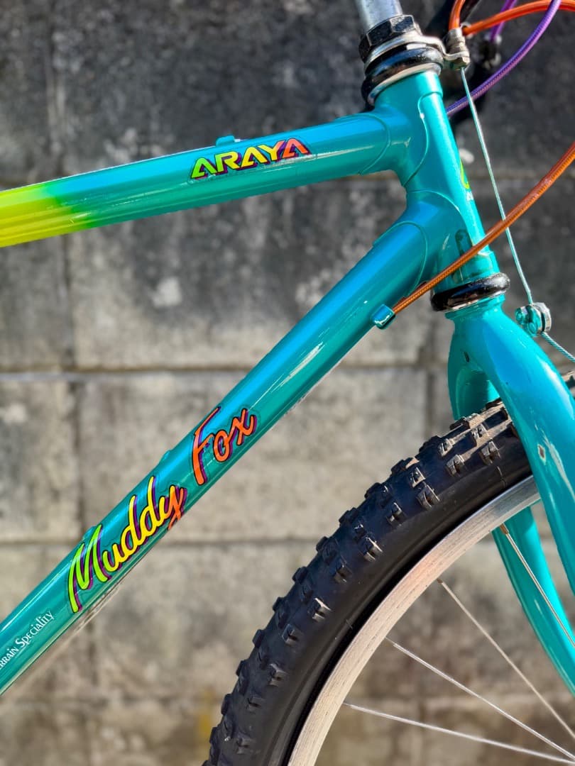 人気モデル ARAYA Muddy Fox 完成車 レストアベース