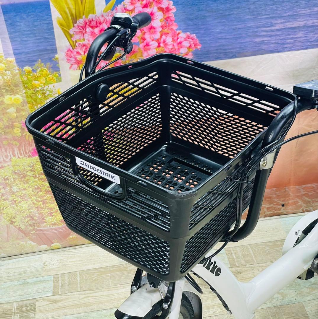 人気モデル！BIKKE ビッケ13AH⭐️ブリヂストン子供乗せ電動自転Y3518