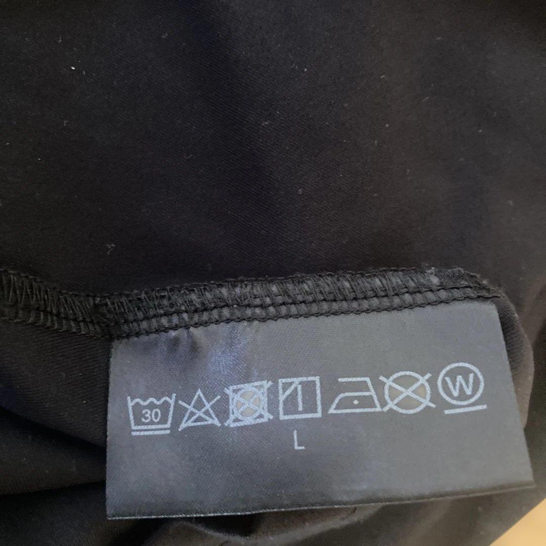 TFW49 アクティブスポーツシャツ Lサイズ ブラック/ピンク　美品