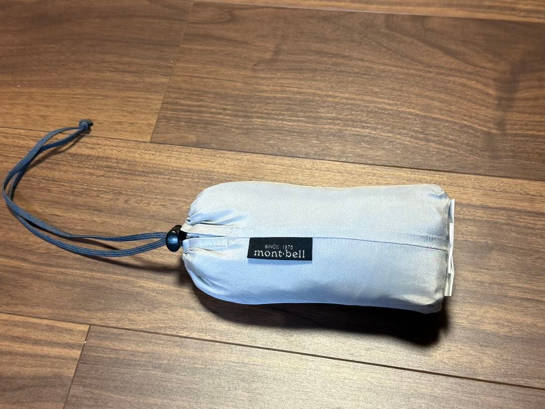 【美品】モンベルトラベルシーツ　シルク100% mont-bell