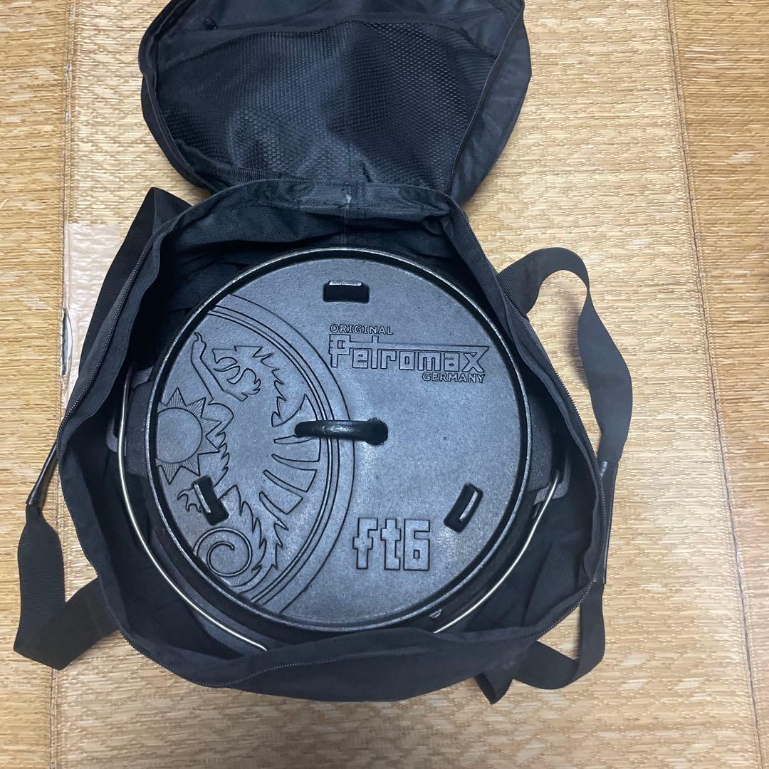 Petromax ft6 ダッチオーブン 収納バッグ付き