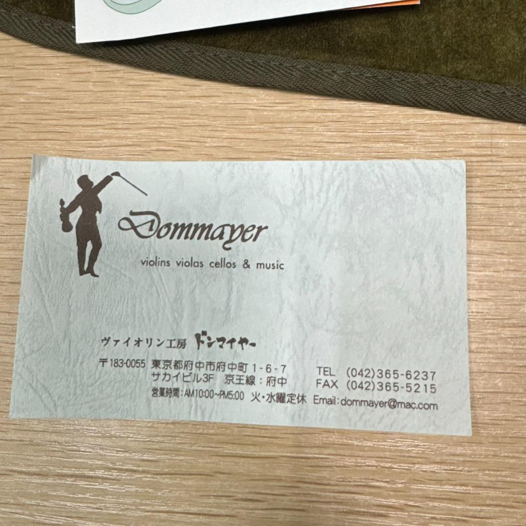 Y*u様 ★ヴァイオリン工房ドンマイヤー　4/4バイオリン　ケース付き