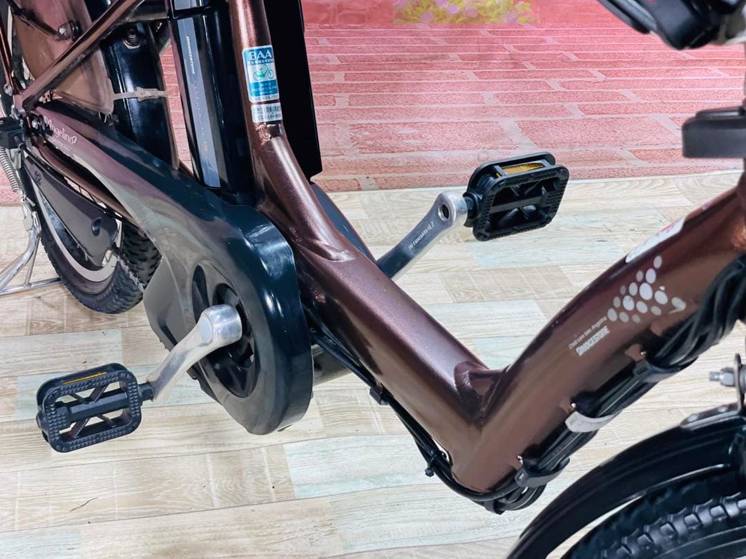 K1860 電動自転車ブリヂストン子供乗せ 20インチ 8.9Ahバッテリー