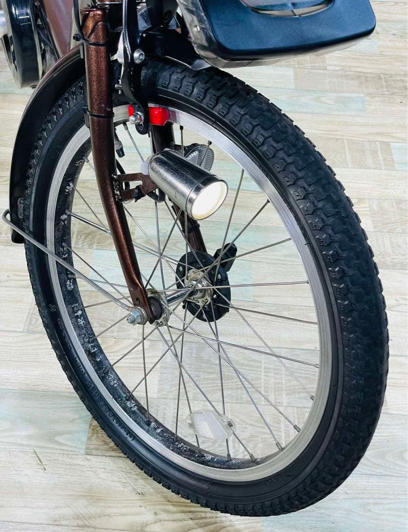 K1860 電動自転車ブリヂストン子供乗せ 20インチ 8.9Ahバッテリー
