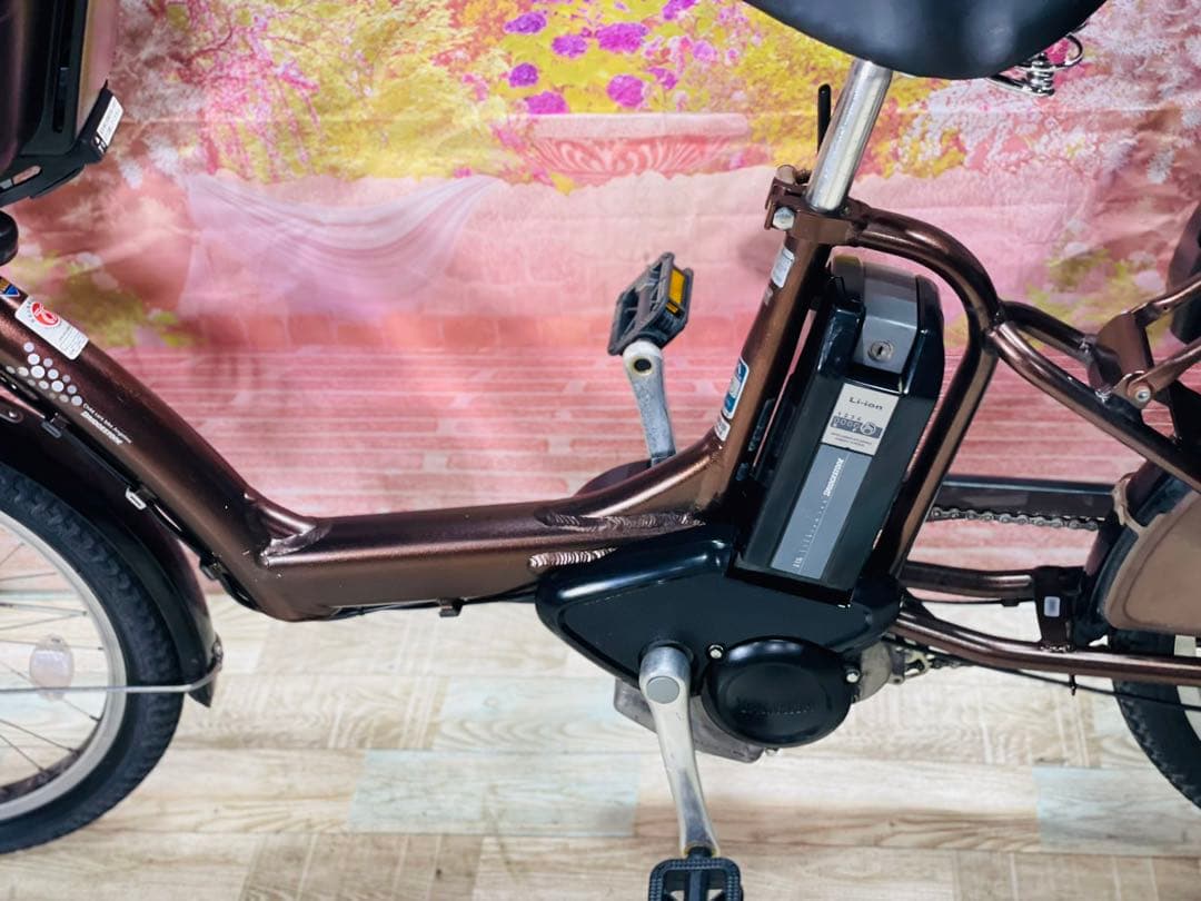 K1860 電動自転車ブリヂストン子供乗せ 20インチ 8.9Ahバッテリー
