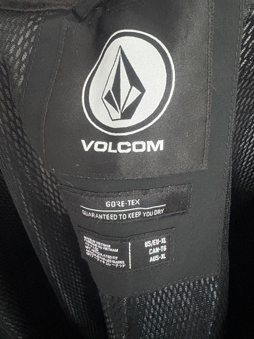volcom Gore-Tex jaket+Pants セット　XLサイズ