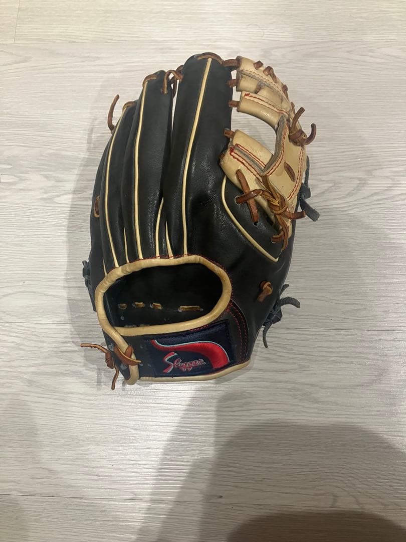 スラッガー 軟式オーダーグローブ KSブラック　クリーム