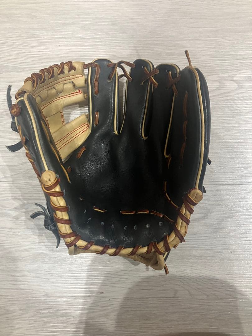 スラッガー 軟式オーダーグローブ KSブラック　クリーム