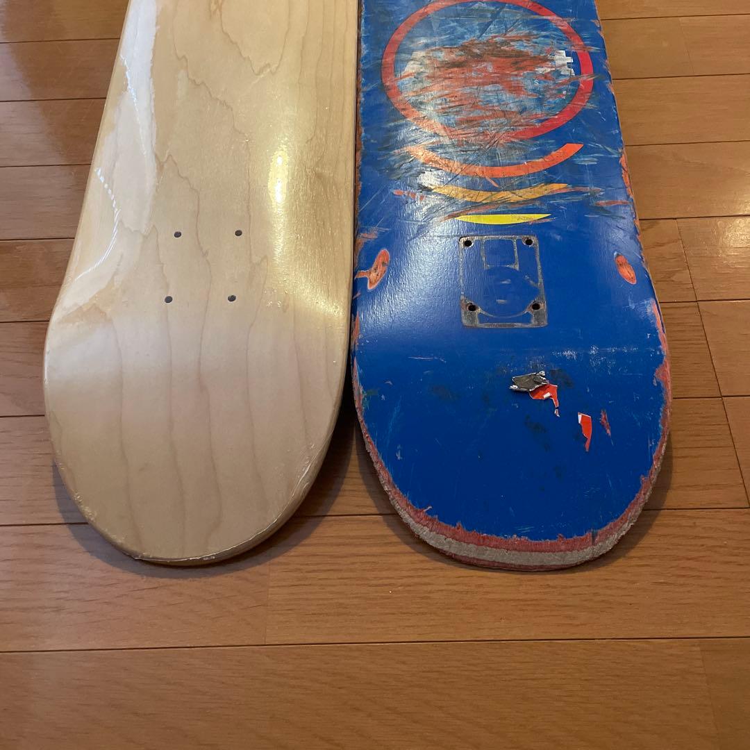 7.75 almostと新品ブランクデッキ