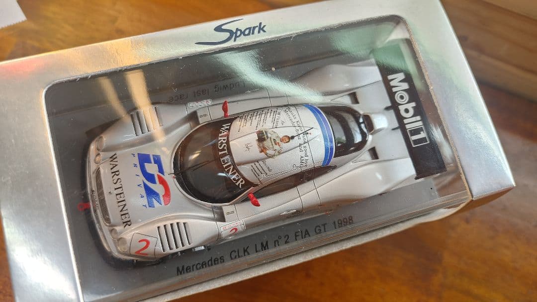 Spark Mercedes CLK LM WARSTEINER　世界的に希少