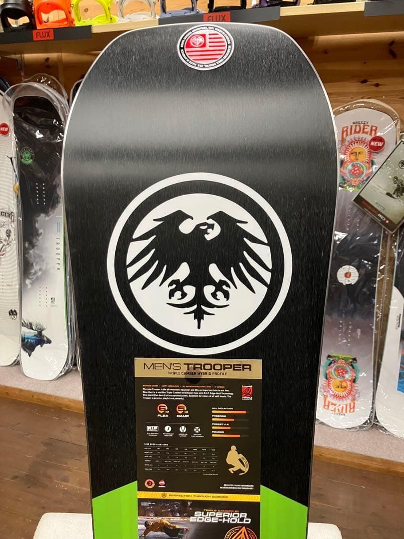 【新品】25-26 NEVER SUMMER TROOPER 154
