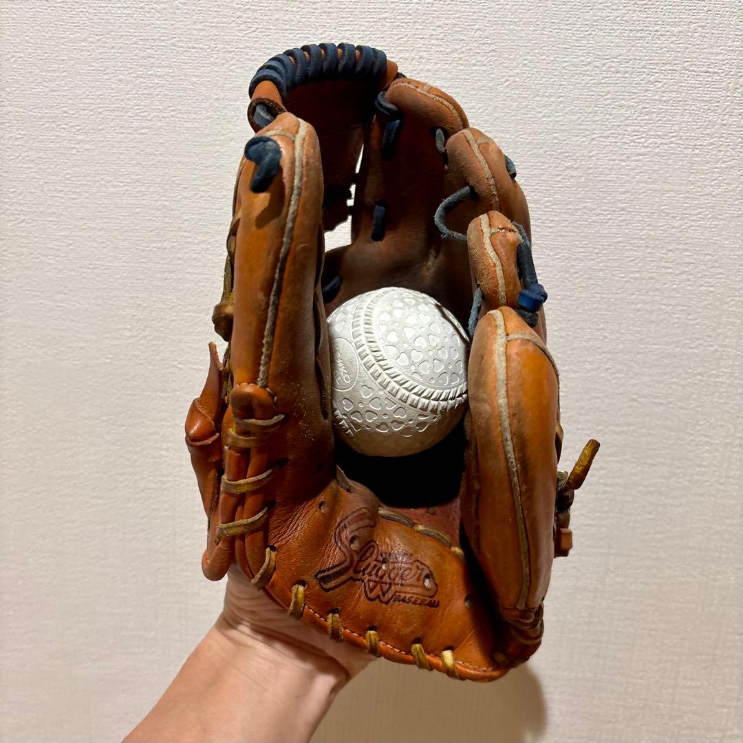 久保田スラッガー トレーニング グローブ 軟式硬式兼用即戦力 型抜群 野球 練習