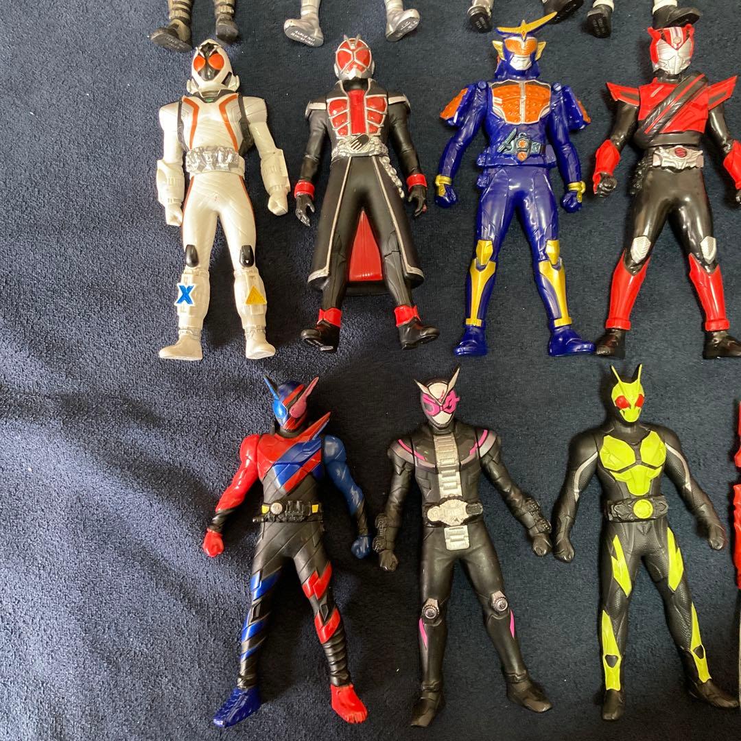 平成　令和　仮面ライダー　ソフビ　フィギュア　人形