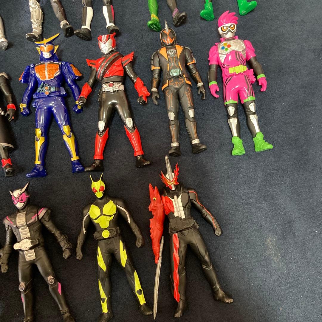 平成　令和　仮面ライダー　ソフビ　フィギュア　人形