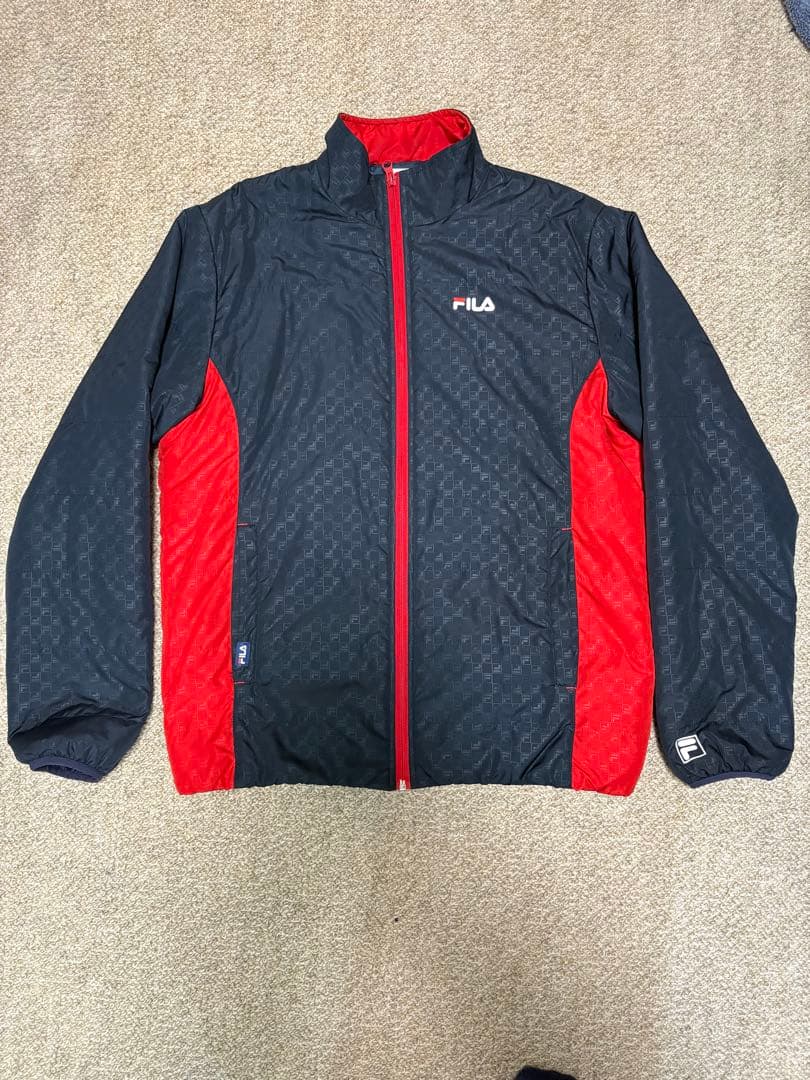 FILA GOLF冬用 ゴルフウェア 中綿ジャケット パンツ シャツ セット