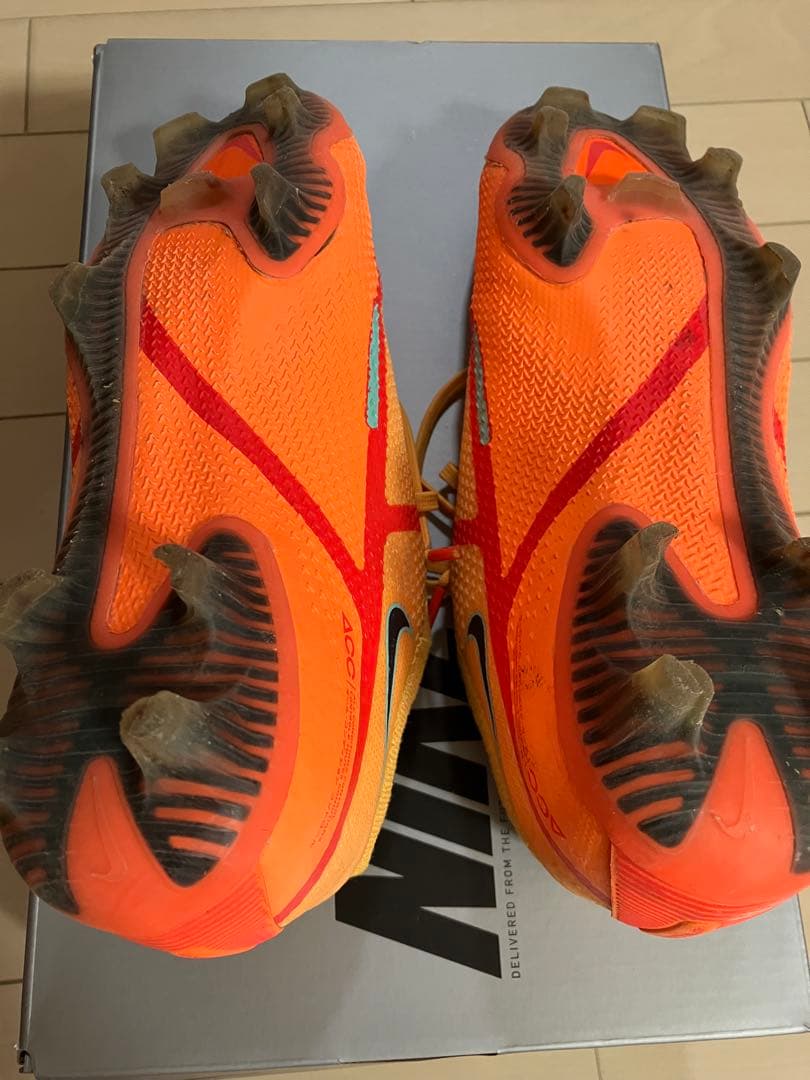 最終値下　Nike Phantom エリートFG シューズ オレンジ/イエロー