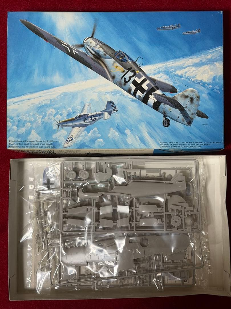フジミ1/48 メッサーシュミットBf 109 他、全7個セット