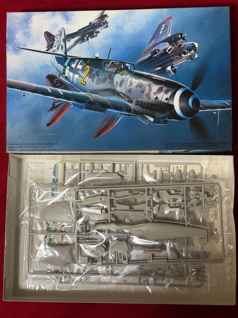 フジミ1/48 メッサーシュミットBf 109 他、全7個セット