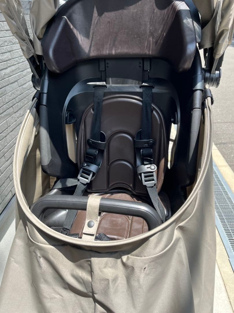 OGK自転車子供後ろ乗せ　チャイルドシート　自転車レインカバー　roof セット
