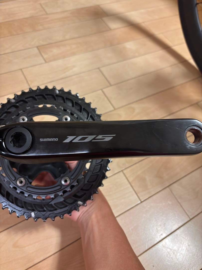 シマノ 105 クランクセット FCーR7100 170mm 50ー34
