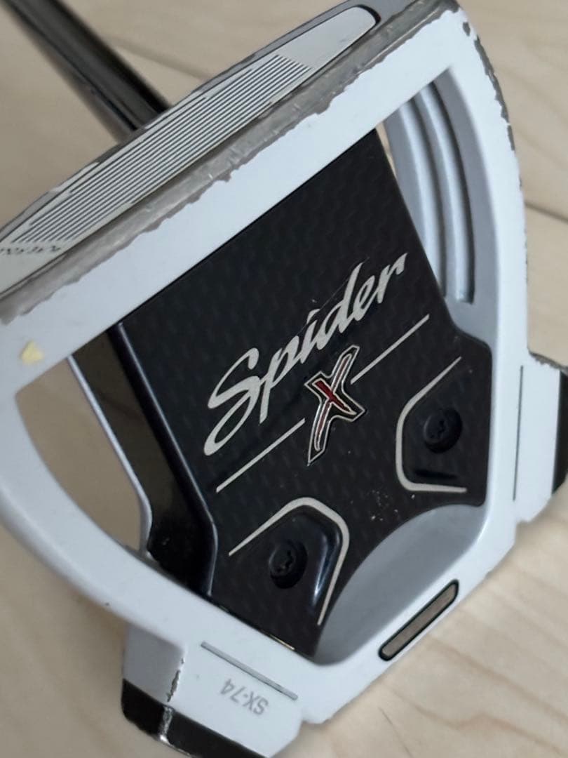 名機！ TaylorMade Spider X パター ヘッドカバー付き