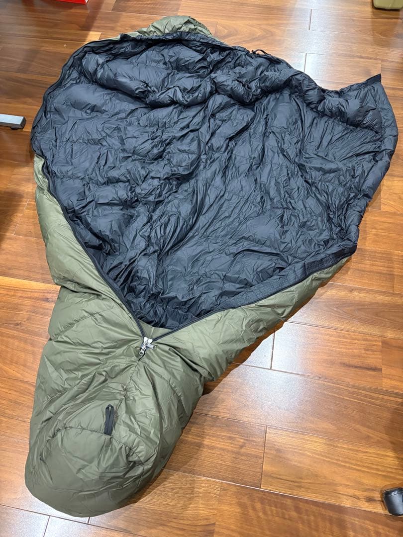 ナンガNANGA 3ten 別注シュラフ オーロラテックス 600DX カーキ