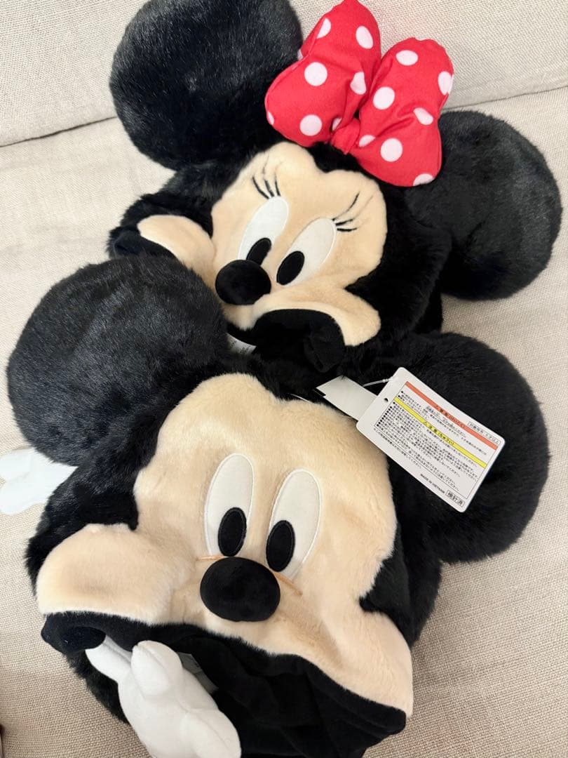 【新品タグ付き】ディズニー ミッキー ミニー ファンキャップ ミキミニ