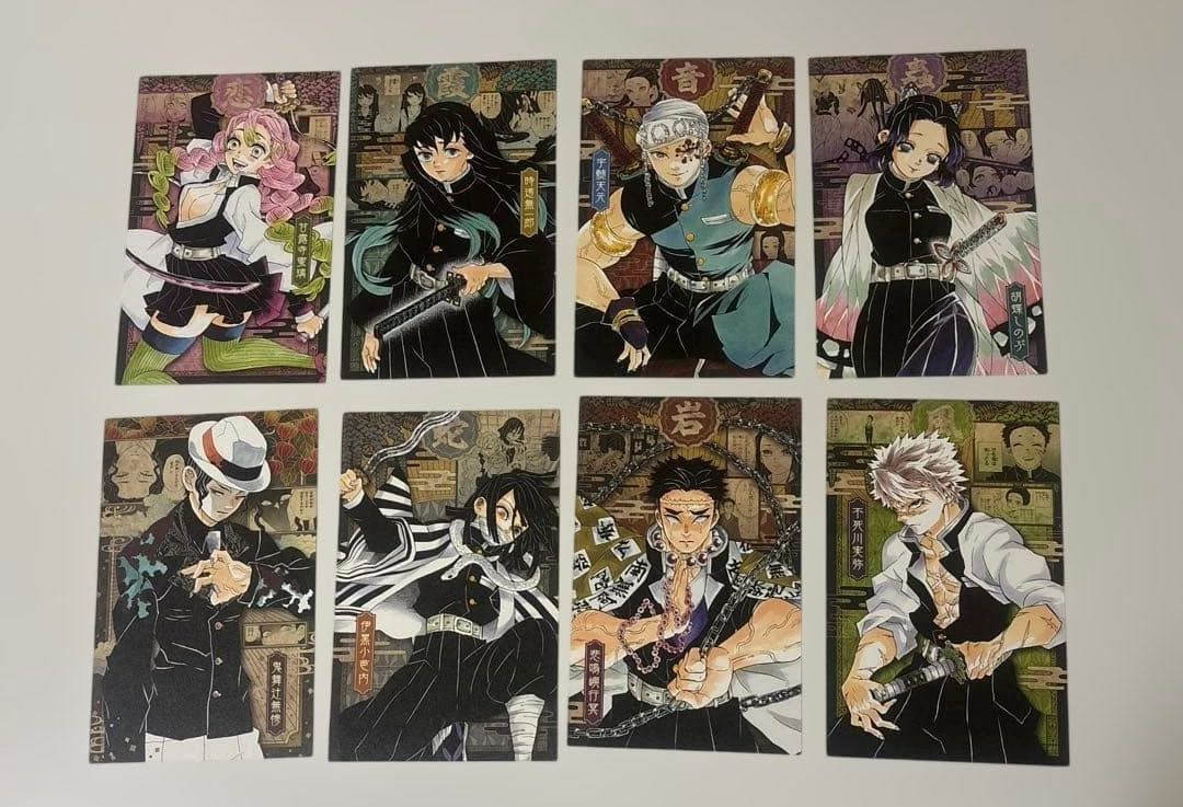 【完品・原作絵】鬼滅の刃 20巻特装版ポストカード全16枚（ケース付）＆ファイル