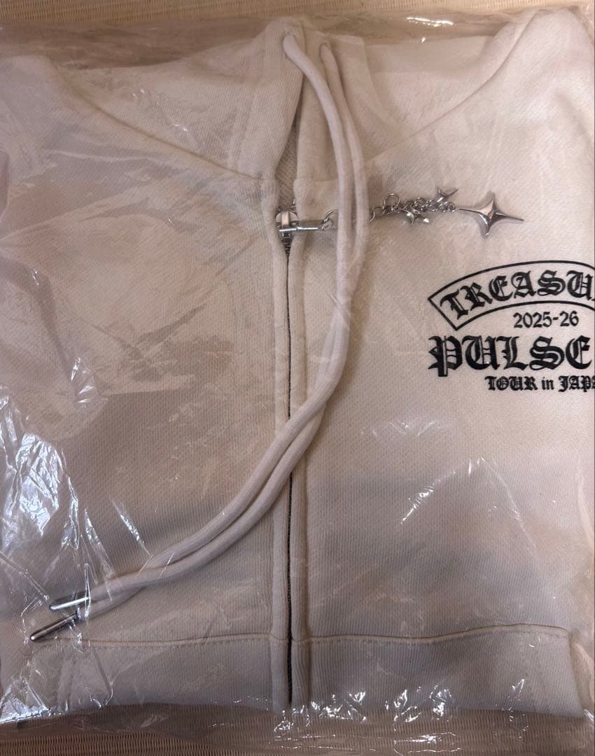 treasure PULSE ON ジップアップフーディー　Sサイズ