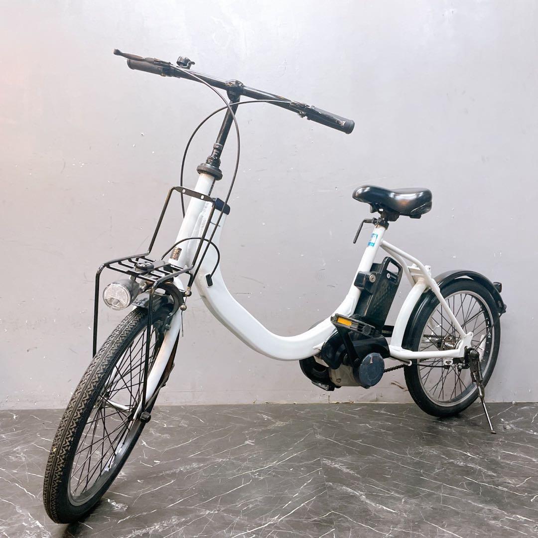【9】電動自転車 パナソニック SW ホワイト 20インチ
