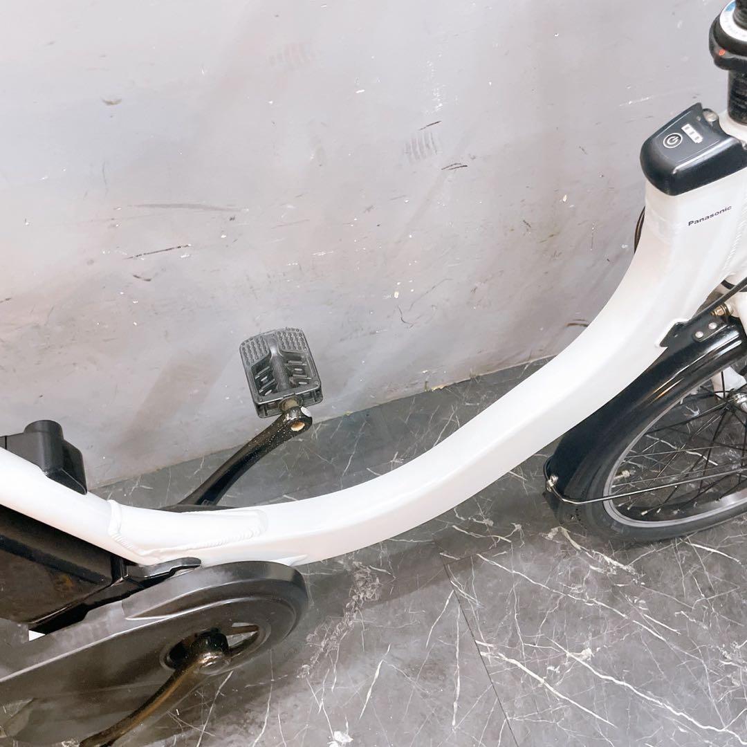【9】電動自転車 パナソニック SW ホワイト 20インチ