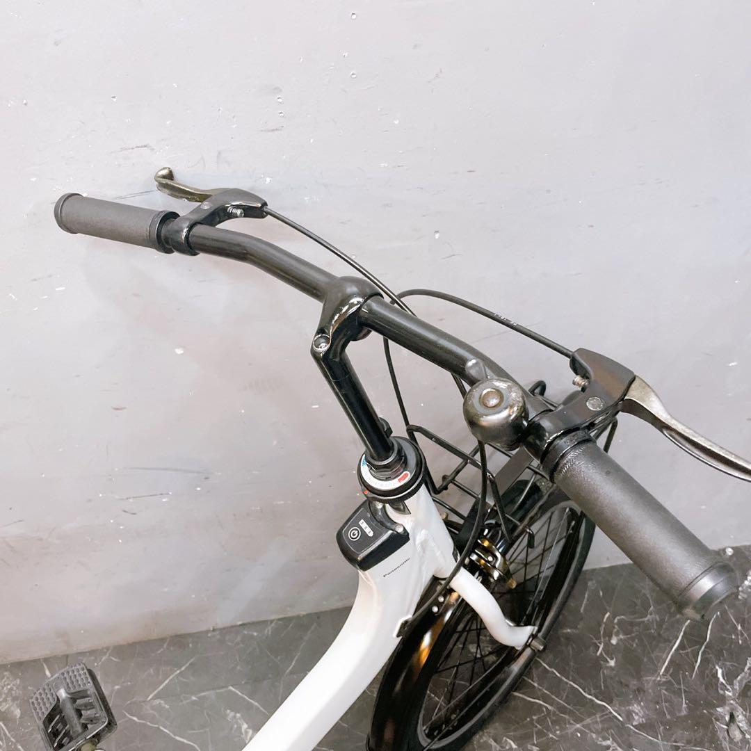 【9】電動自転車 パナソニック SW ホワイト 20インチ