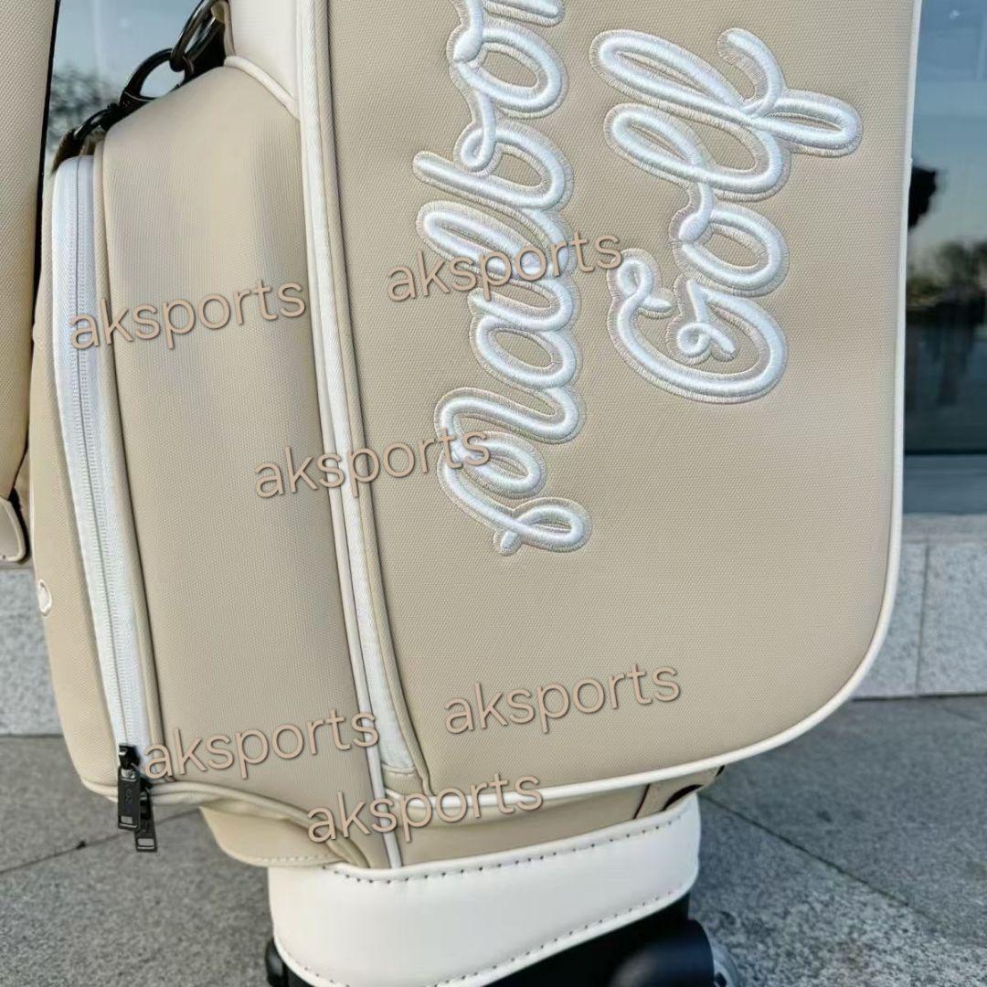 人気カラー新入荷★Madison Golf キャディバッグ ベージュ