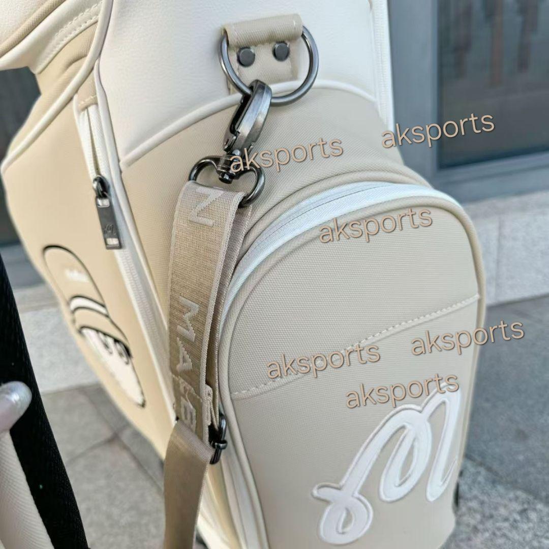 人気カラー新入荷★Madison Golf キャディバッグ ベージュ